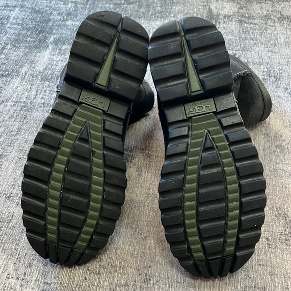 UGG Leather Black Boots - Picture 5 of 8